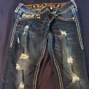 Rock Revival size 27 crop jeans